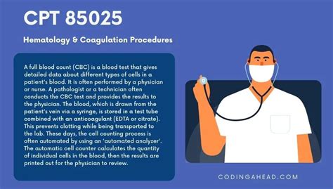 85025 85027 85027 85027 85004 85007 85009 When Panel CPT code 80076 is submitted on the same date of service by the Same Individual Physician or Other Qualified Health Care Professional for the same patient as Panel CPT codes 80050, and 80076 will not be separately reimbursed. . Is cpt code 85025 covered by medicare